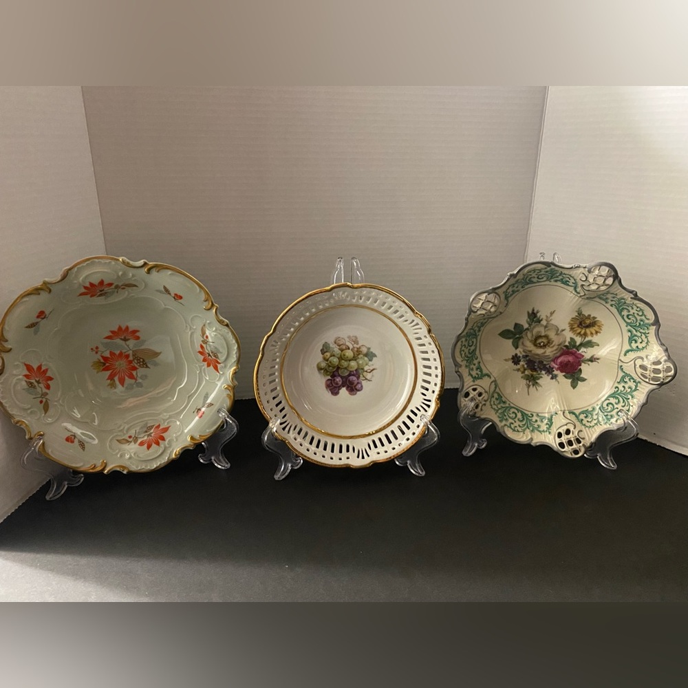 Hutshenreuther, Schwarzenhammer Bavaria,Rosenthal Porcelain Serving Bowls